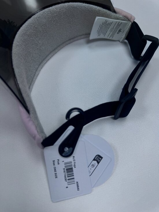 NWT ☀️ Alo Yoga Airlift Solar Visor Vintage Pink ? Tennis Golf Sun Visor